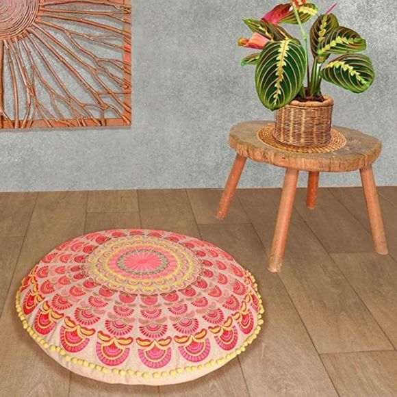Mandala floor pillow cover - Picture 1 of 5